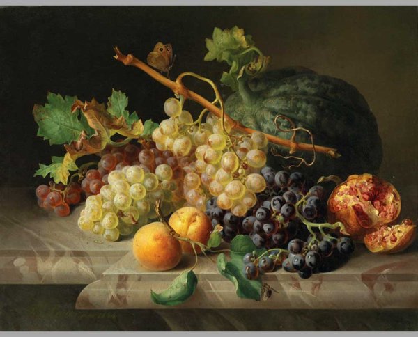 Художник Йозеф Лауэр картины натюрморты