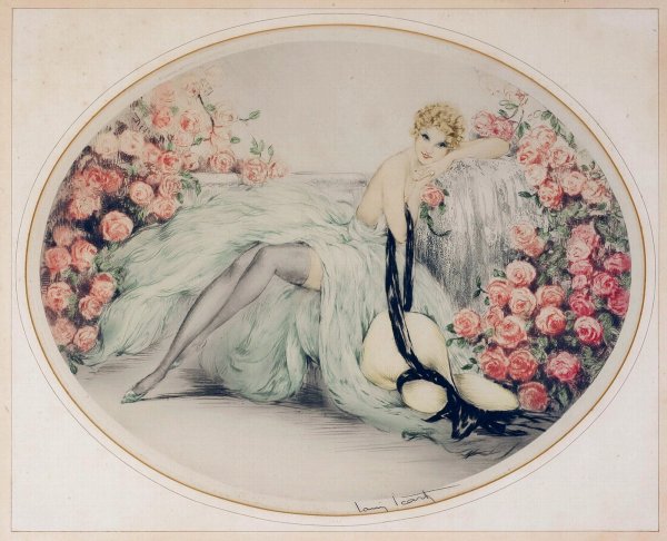 (Прелестницы. Художник Louis Icart)