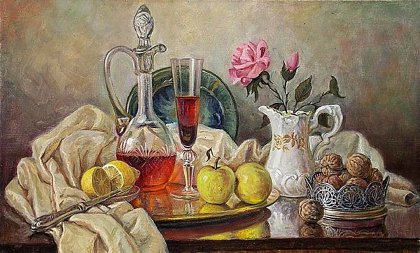 Художник соловьёв Анатолий натюрморты