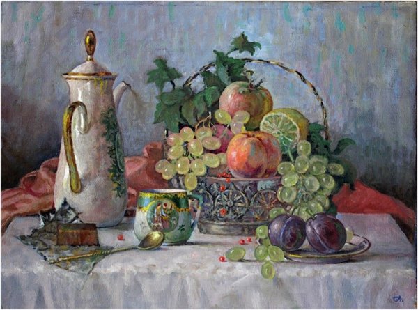 Художник соловьёв Анатолий натюрморты