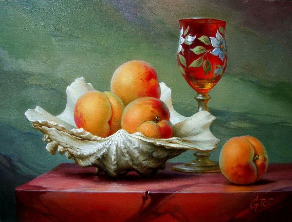 Натюрморт венгерского художника Gabor Toth