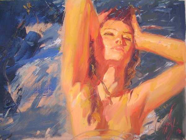 Пастозная живопись Мстислав Павлов