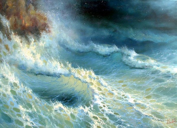 Художник маринист Александр Милюков