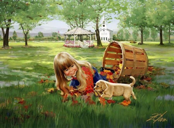 Живопись для детской комнаты