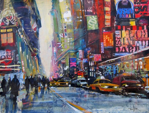 Большая картина Нью Йорк