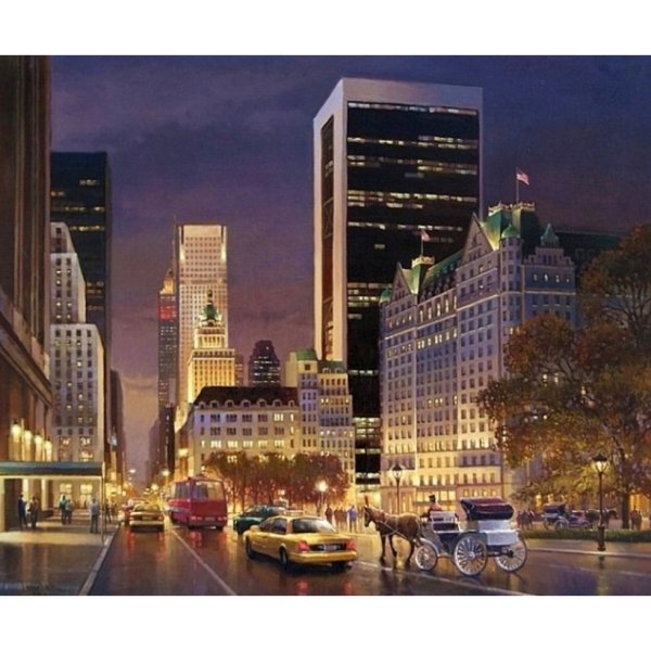 Томас Кинкейд пейзажи Нью Йорка
