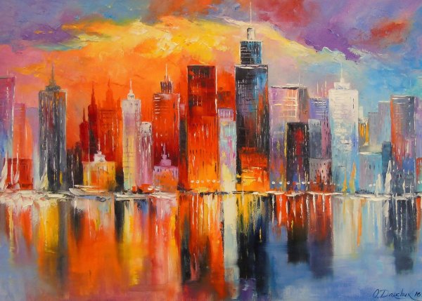 Нью-Йорк Painting
