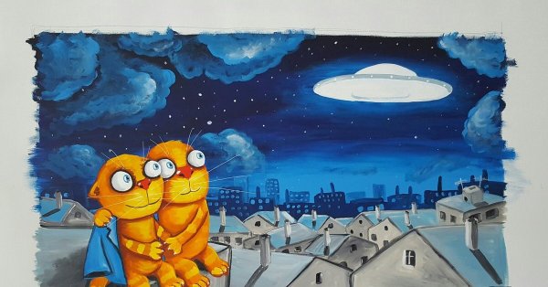 Питерский художник Вася Ложкин