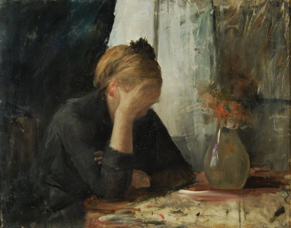 Мария Башкирцева автопортрет