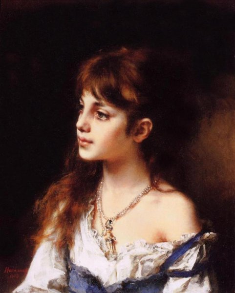 Мария Башкирцева портрет