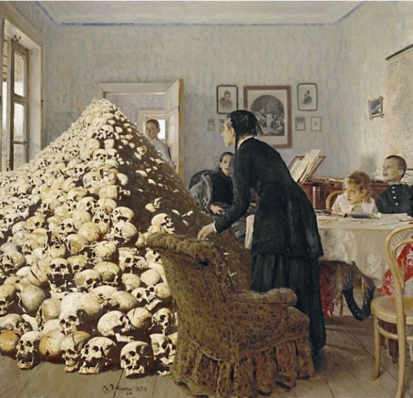 Картина Верещагина апофеоз войны