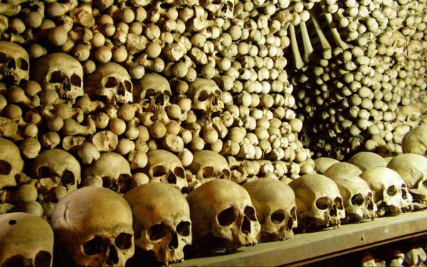 Пирамида из черепов