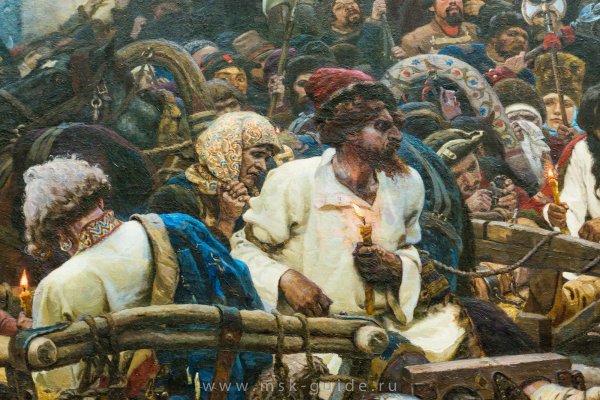 Картина Стрелецкий бунт 1682 Суриков