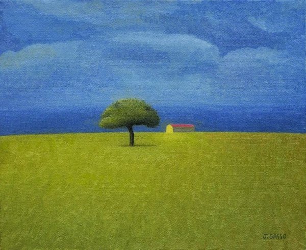 Художник минималист Хосе Бассо