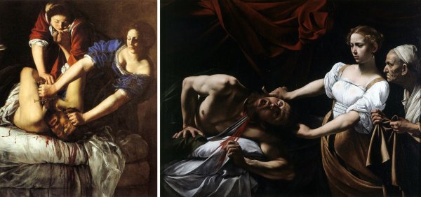 Артемизия Джентилески Юдифь обезглавливающая