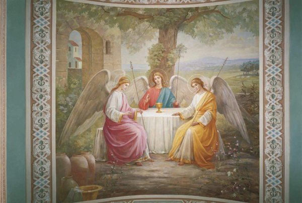 Нестеренко художник картина Троица