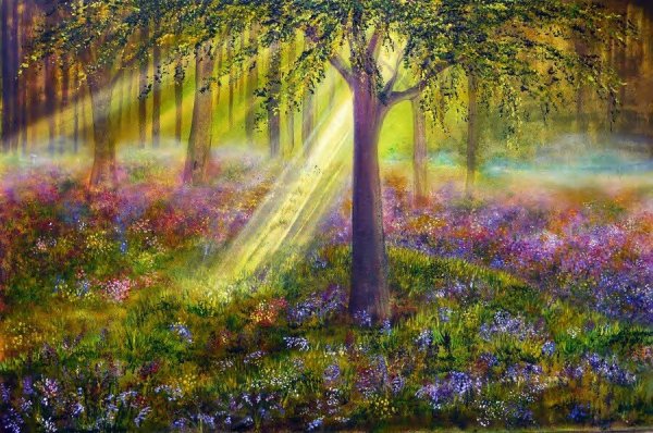 Волшебная живопись Ann Marie Bone