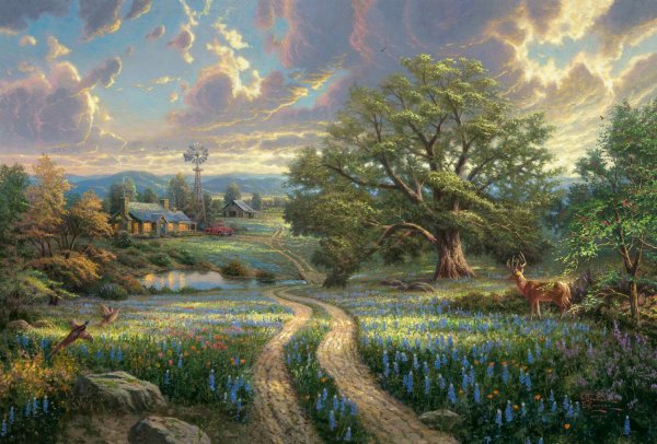 Thomas Kinkade пазл 1000 Schmidt
