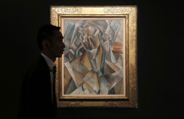 Пикассо портрет Модильяни