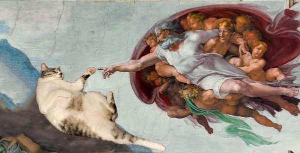 Сикстинская капелла Сотворение Адама