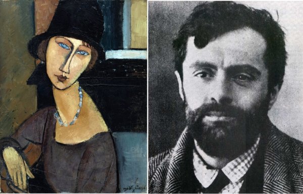 Картины Амедео Модильяни в музее современного искусства Париж