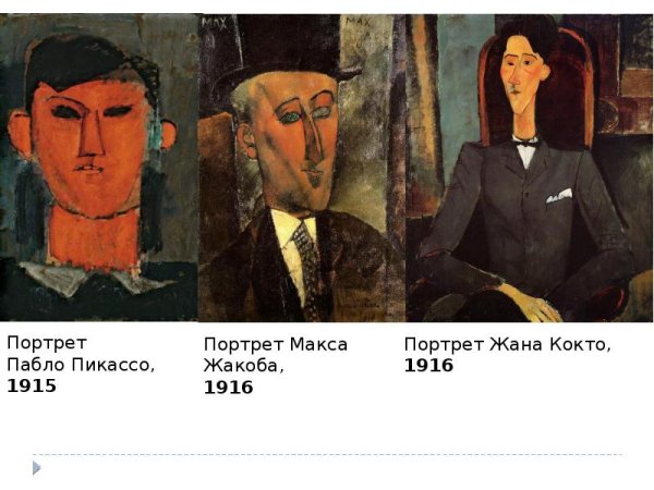 Пабло Пикассо Модильяни