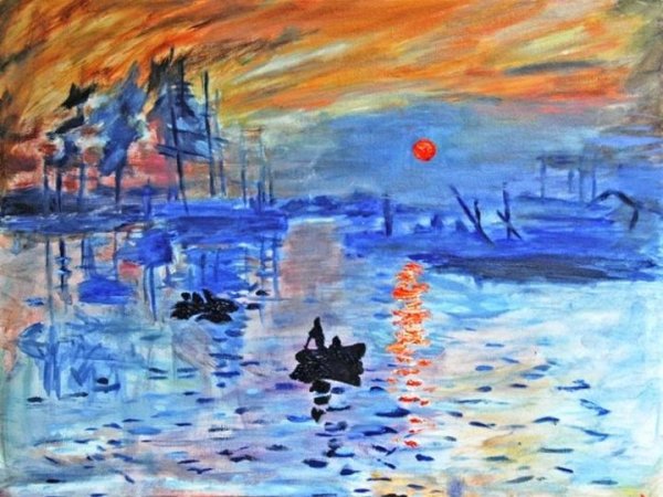 Клод Моне впечатление. Восходящее солнце