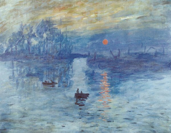Клод Моне. Впечатление. Восход солнца. 1872 Г.