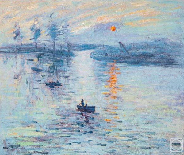 Клод Моне впечатление. Восходящее солнце