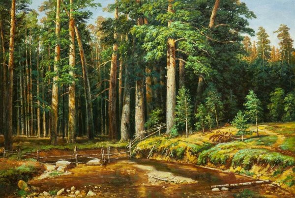 Иван Шишкин Корабельная роща 1898