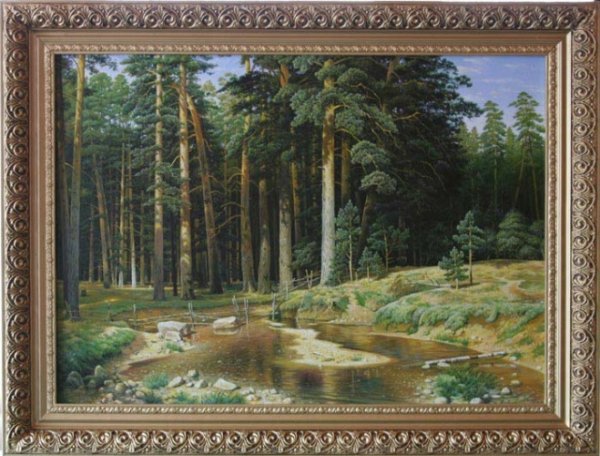 Художник Шишкин картины Корабельная роща