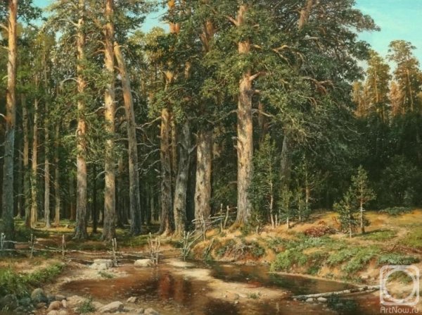 Шишкин Корабельная роща золотое сечение