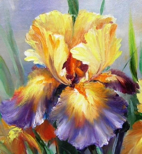 Дина художник ирисы