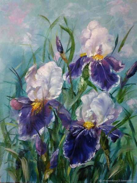 Кристенсен художник ирисы