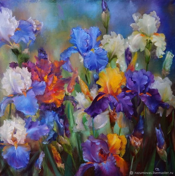 Игорь Яновский художник ирисы