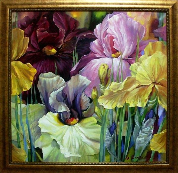 Ирисы художница Marianne