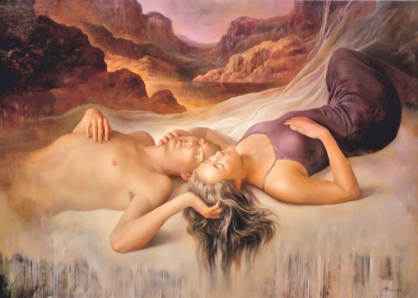 Художник-романтик Альберто Панкорбо.