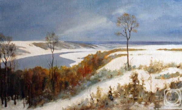 Василий Поленов ранний снег 1891