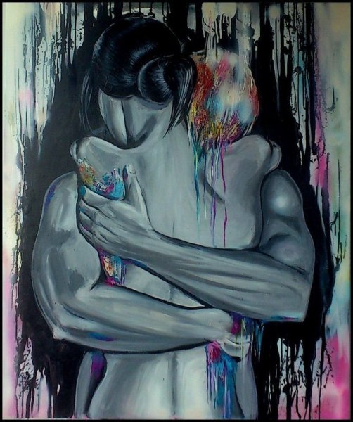 Объятия арт