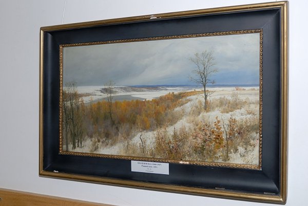 Василий Дмитриевич Поленов ранний снег