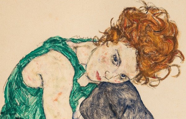 Эгон Шиле Seated woman
