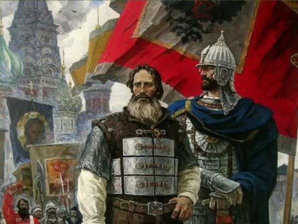 Михаил Скотти Минин и Пожарский 1850