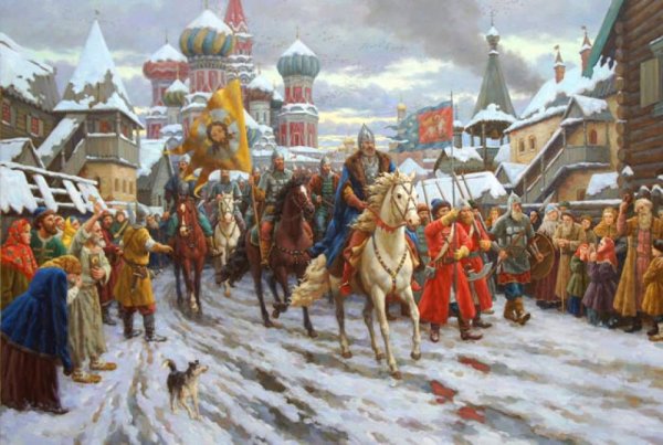 Минин и Пожарский 4 ноября 1612