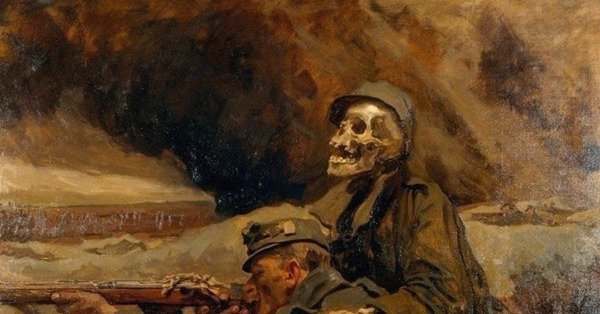 Смерть любимого человека арт