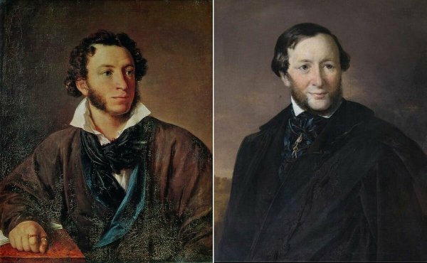 Портрет Пушкина Василия Тропинина