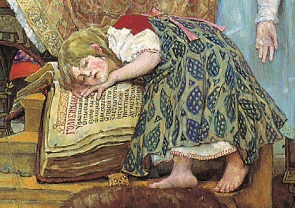 Виктор Васнецов спящая Царевна