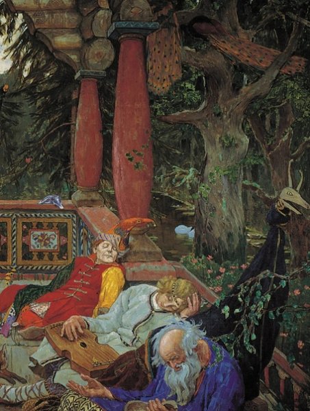 Виктор Михайлович спящая Царевна