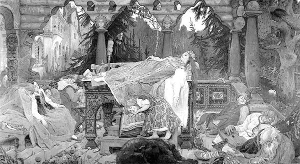 В.М Васнецов спящая Царевна 1900-1926