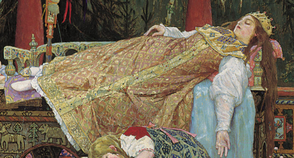 «Спящая Царевна» в.м. Васнецова.