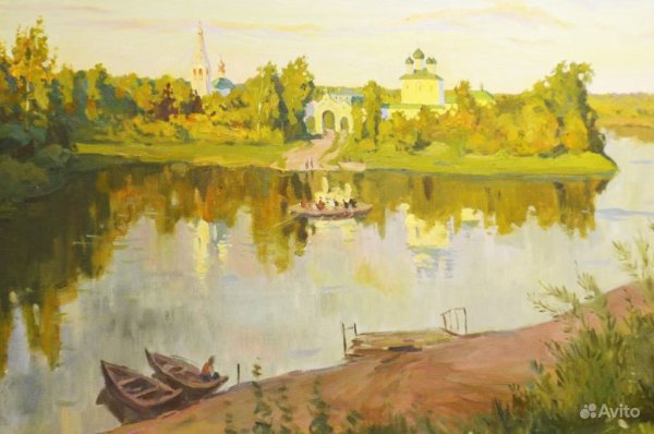 Левитан Вечерний звон 1892